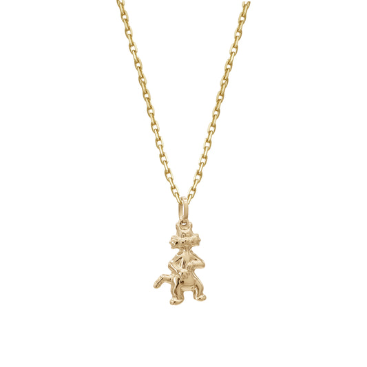 Cat Pendant | 18k Yellow Gold