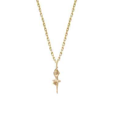 Dancing Lady Pendant | 18k Yellow Gold