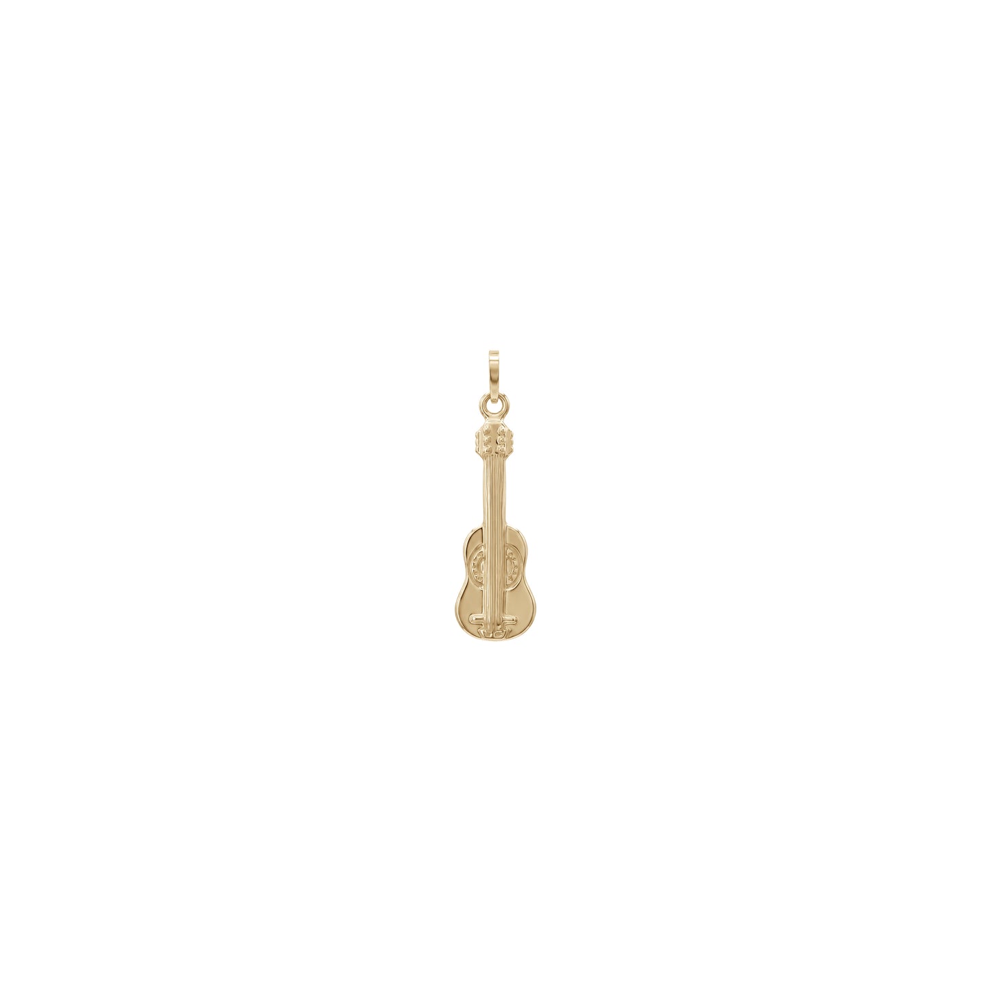 Guitar Pendant | 18k Yellow Gold