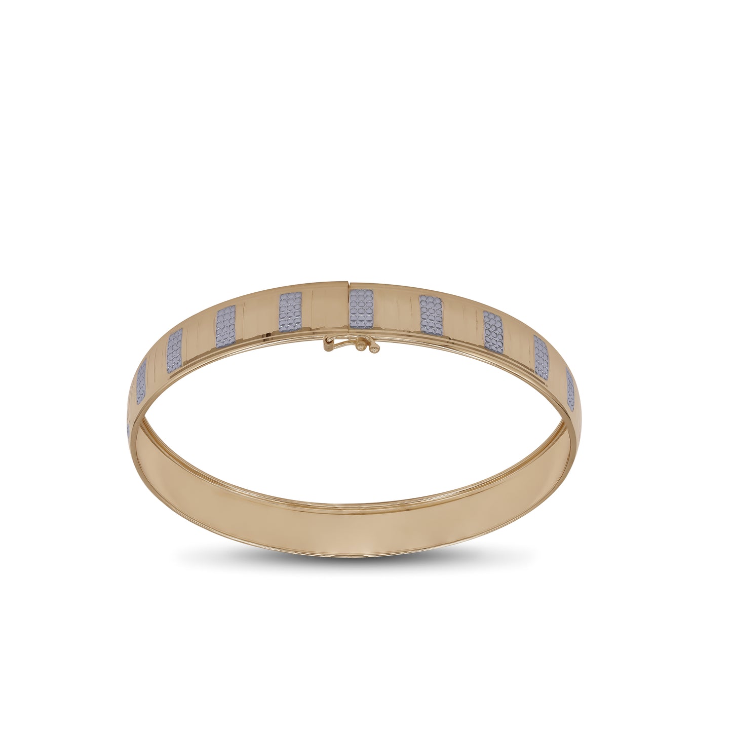 geometric-dual-tone-bangle-18k-yellow-white-gold