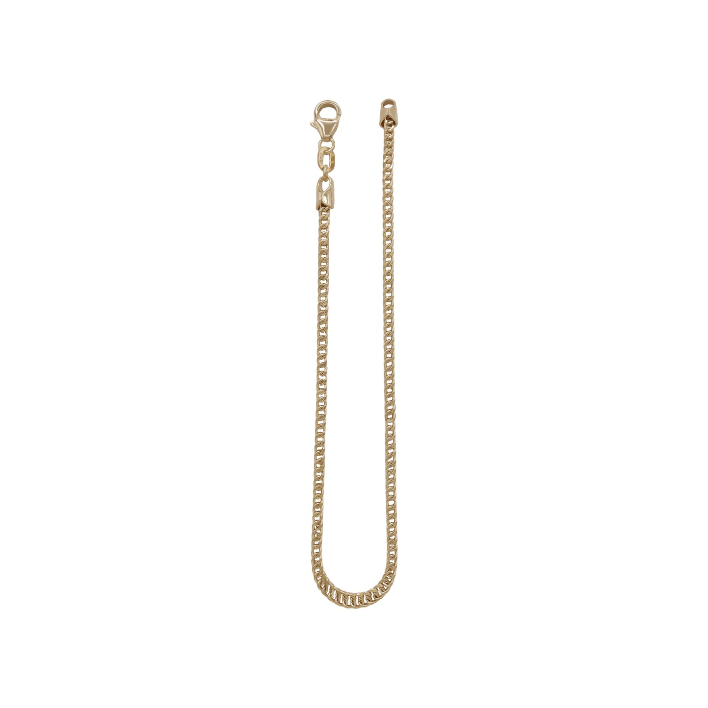 Classic Chain Bangle – 18k Yellow Gold | Jamal Al Muhra