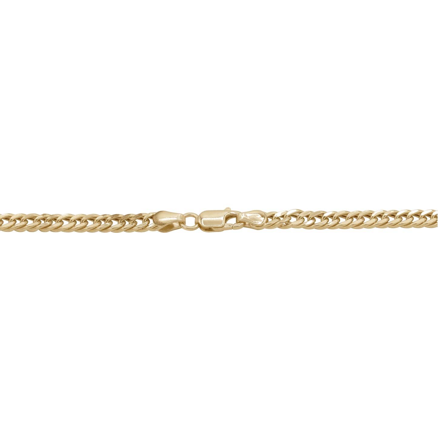 18k Gold Braided Chain 8.4g | Elegant Textured Necklace | Jamal Al Muhra