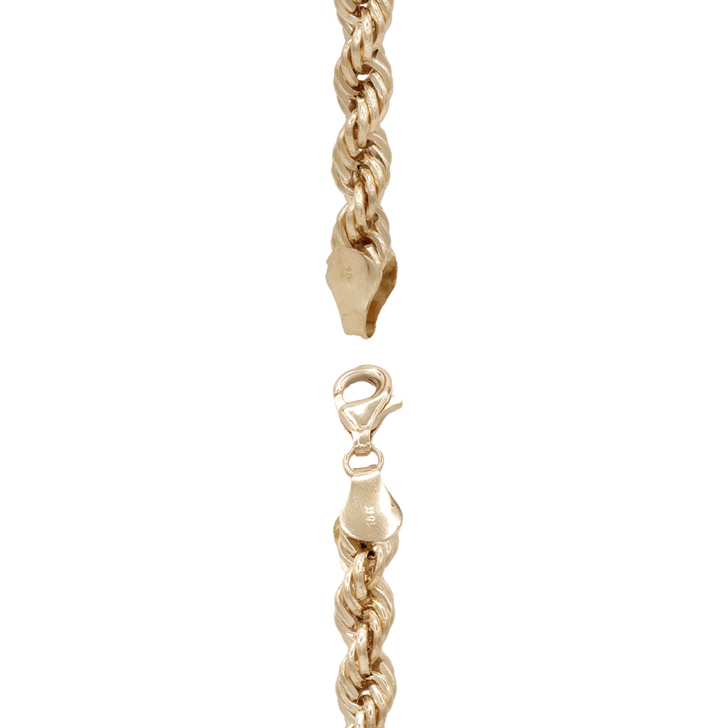 Elegant Rope Chain Bracelet – 18k Yellow Gold | Jamal Al Muhra