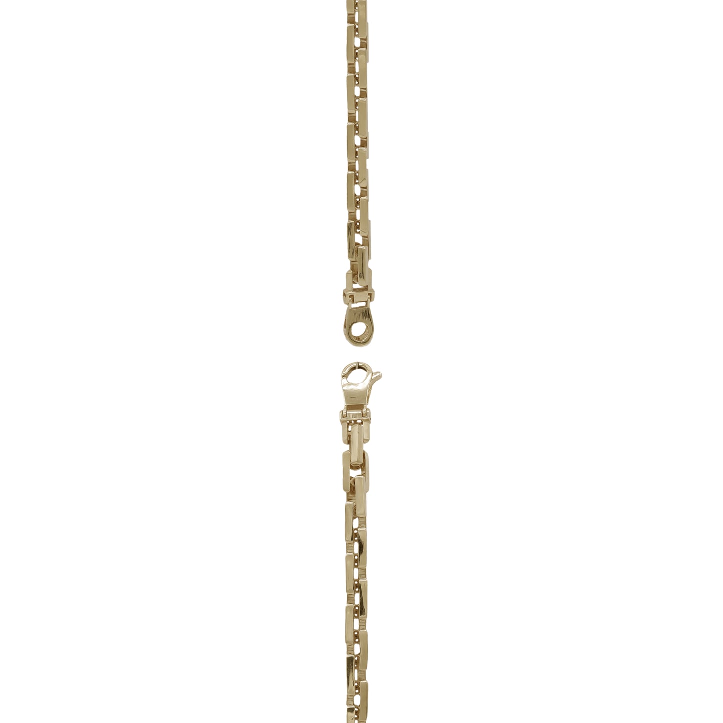 Box Link Chain Bracelet – 18k Yellow Gold | Jamal Al Muhra
