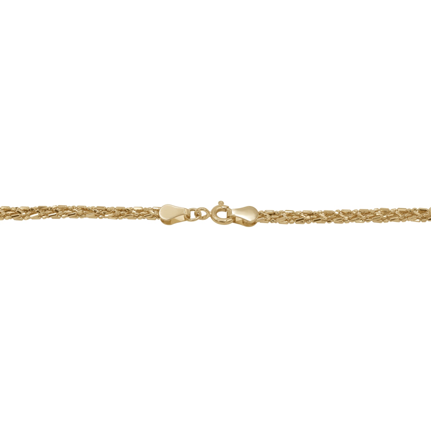 18k Gold Braided Chain 8.8g | Luxury Gold Necklace | Jamal Al Muhra