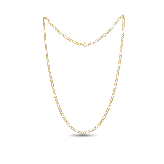 18k Gold Figaro Link Chain | Everyday Statement | Jamal Al Muhra