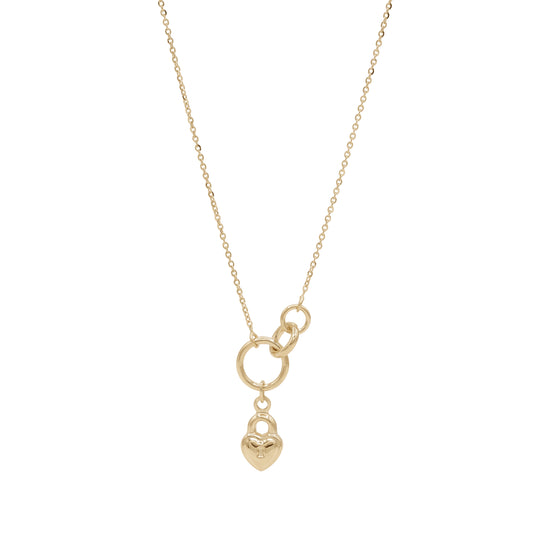 18k Gold Mini Heart Necklace | Delicate Everyday Pendant | Jamal Al Muhra