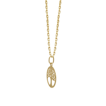 18k Yellow Gold Tree of Life Pendant | Jamal Al Muhra
