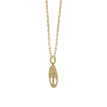 18k Gold Tree of Life Pendant Necklace | Symbolic Minimal Design | Jamal Al Muhra