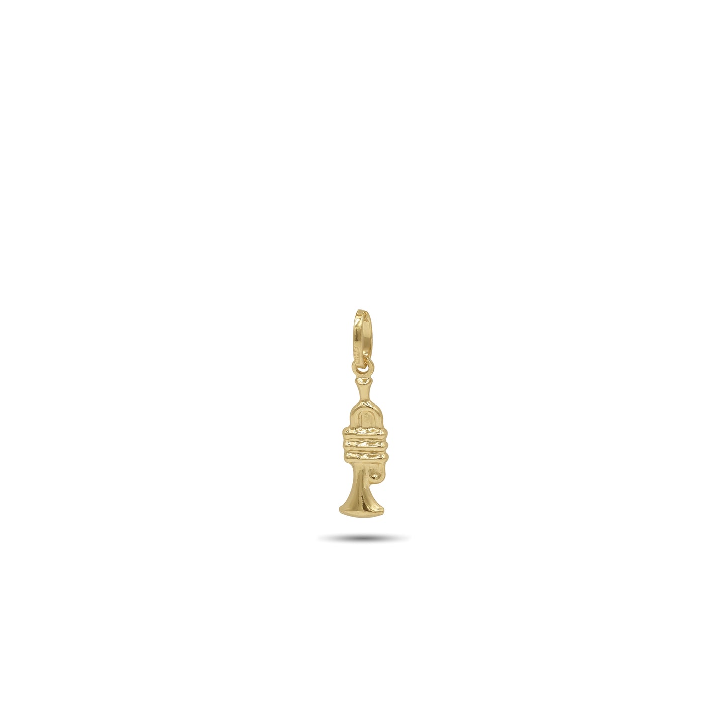 18k Gold Trumpet Pendant | Musical Jewelry | Jamal Al Muhra
