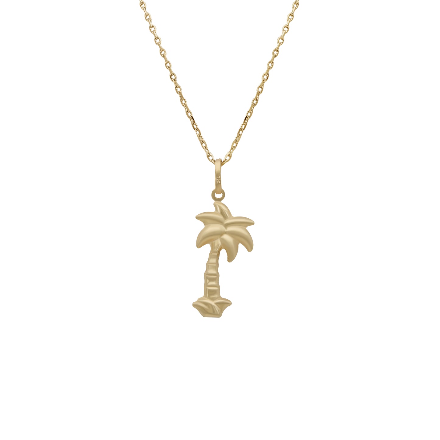 Palm Tree Pendant - 18k Yellow Gold from Jamal Al Muhra