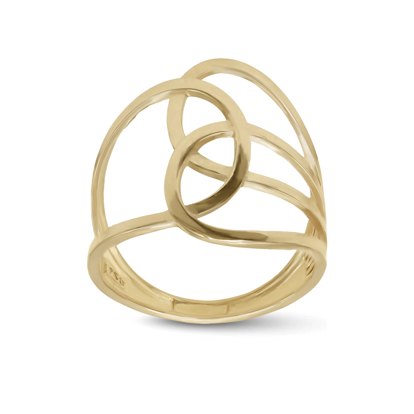 Open Loop Statement Ring | 18k Yellow Gold