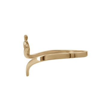 Letter Khaa Ring | 18k Yellow Gold