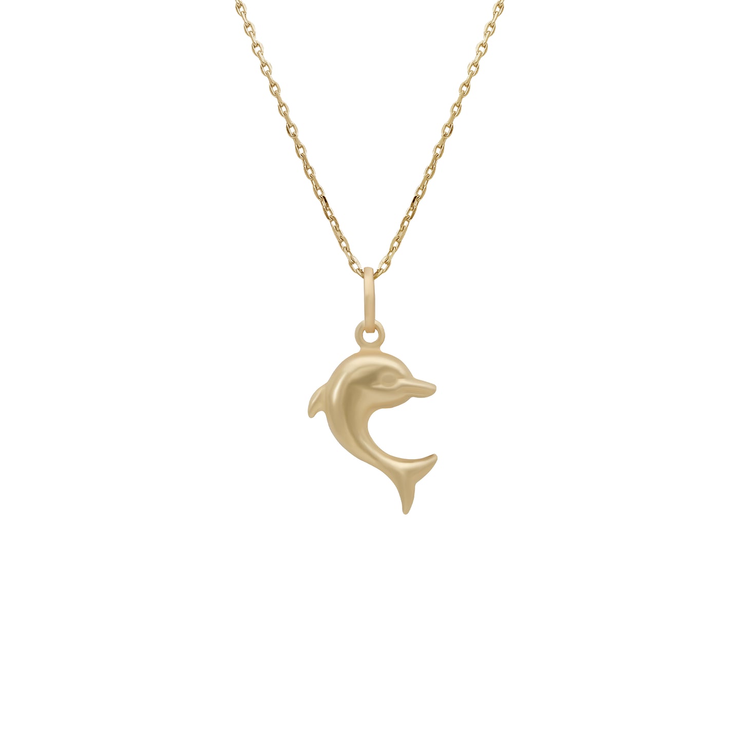 Dolphin Pendant - 18k Yellow Gold from Jamal Al Muhra