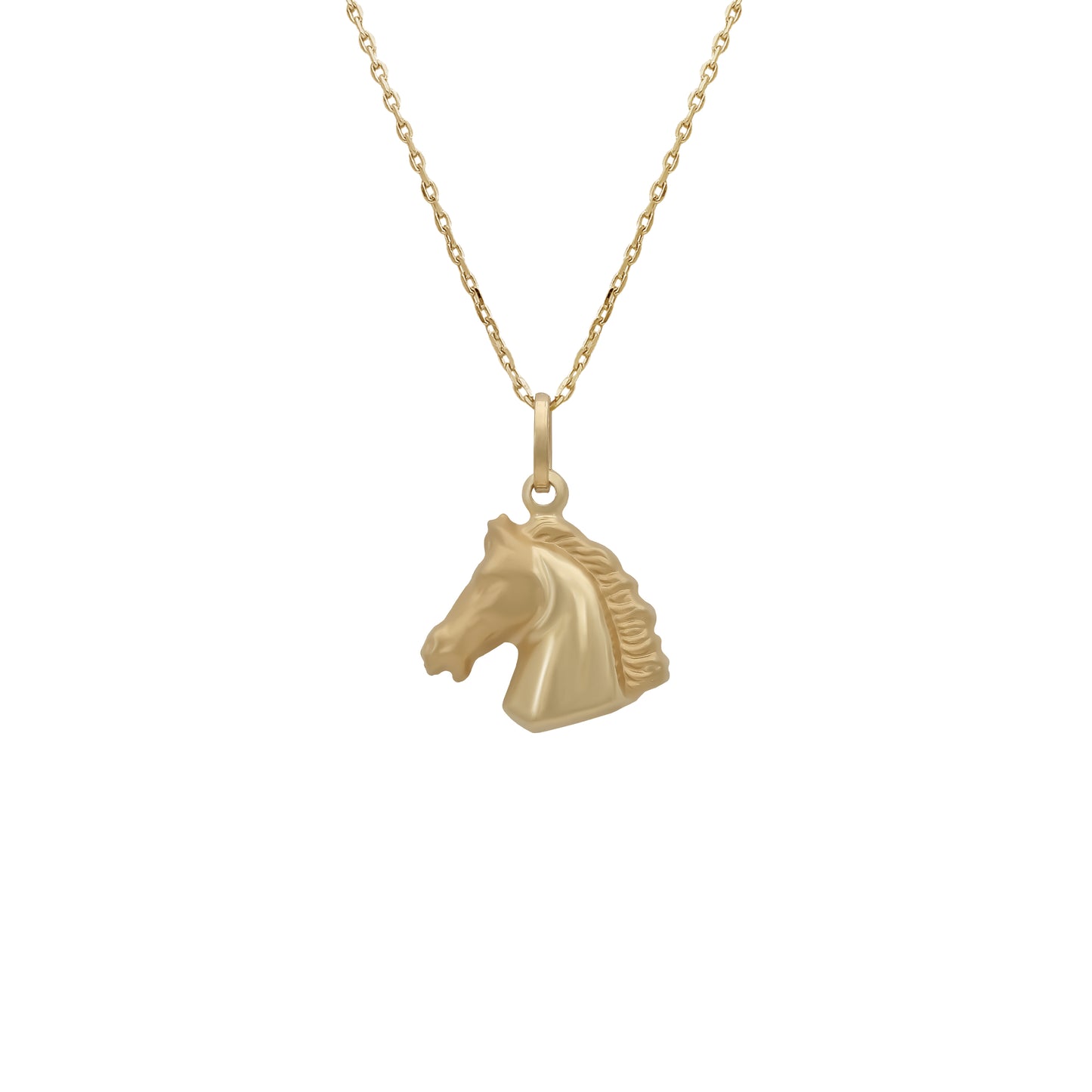 Horse Pendant - 18k Yellow Gold from Jamal Al Muhra