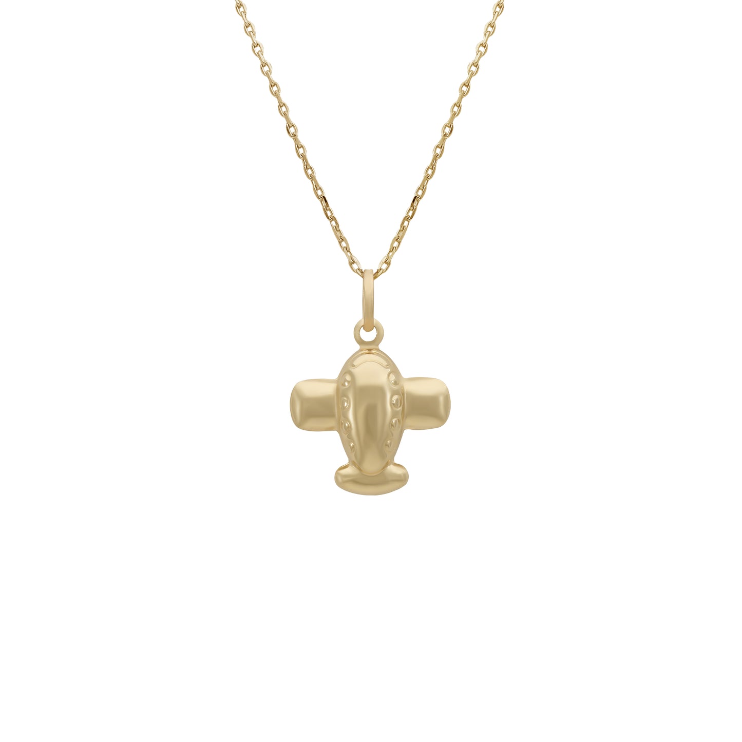 Plane Pendant - 18k Yellow Gold from Jamal Al Muhra