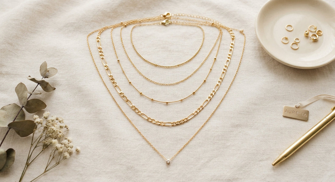 Gold Necklace Lengths: Which One Sits Where