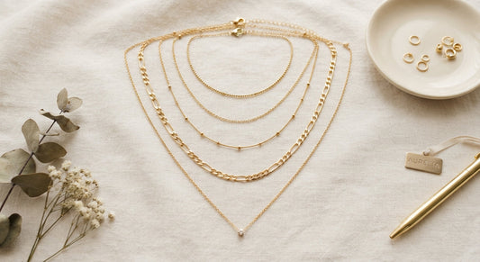 Gold Necklace Lengths: Which One Sits Where