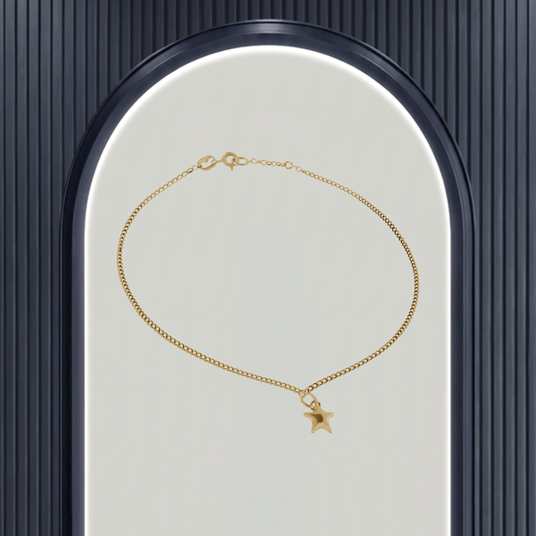 18K Gold Anklet