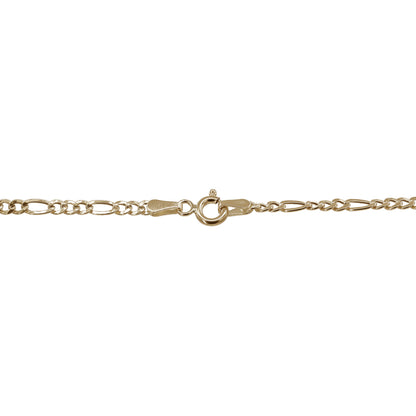 Figaro Chain | 18k Yellow Gold