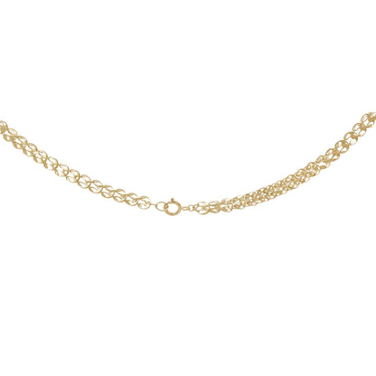 Woven Rope Chain | 18k Yellow Gold