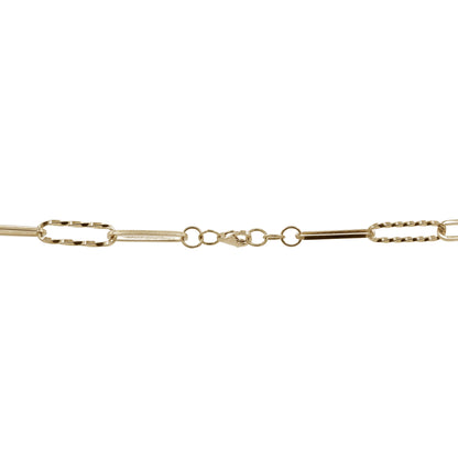 Paperclip Chain | 18k Yellow Gold
