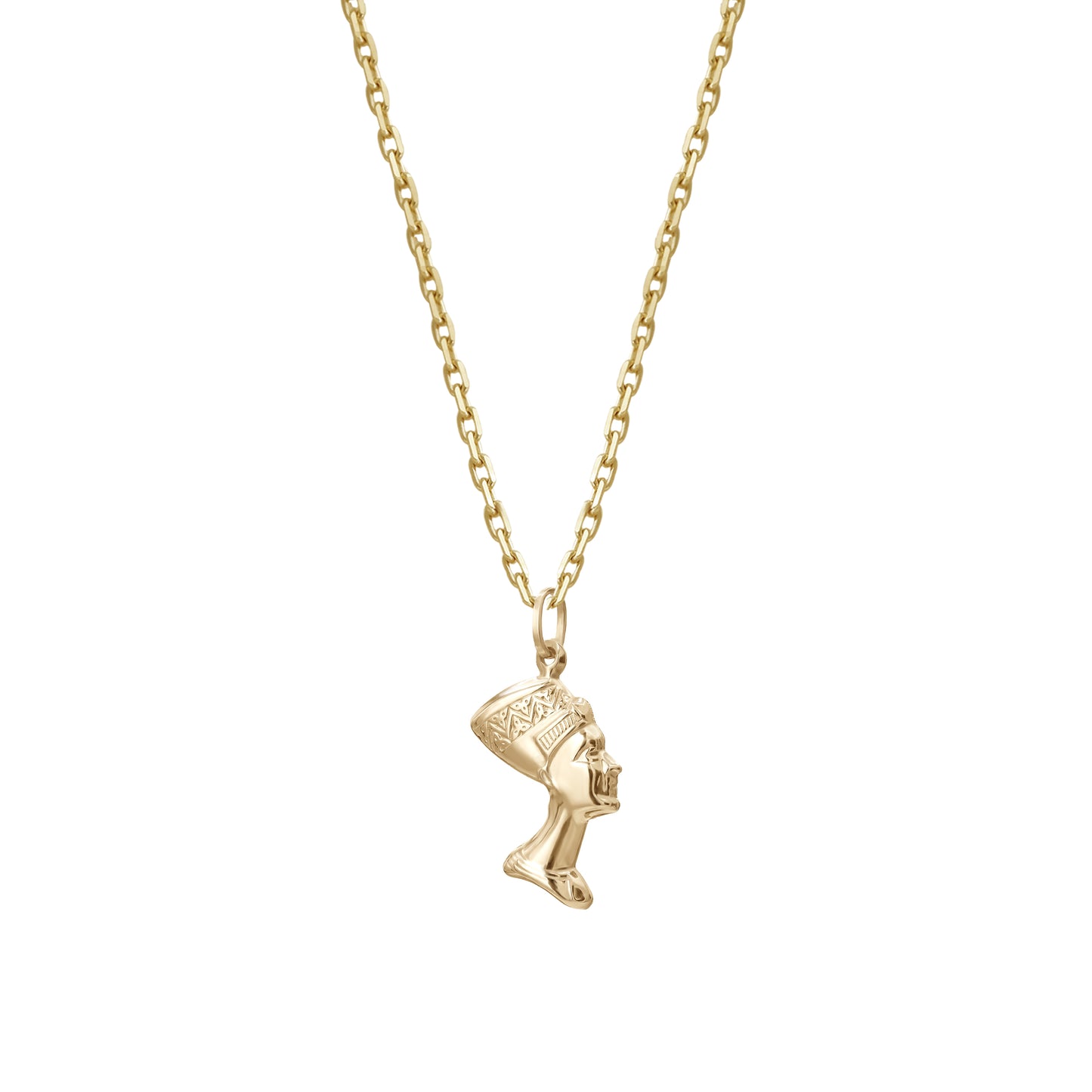 Nefertiti Pendant | 18k Yellow Gold