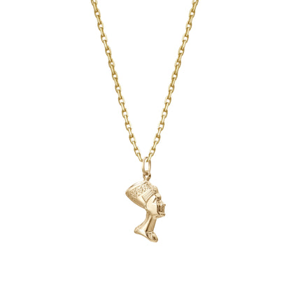 Nefertiti Pendant | 18k Yellow Gold