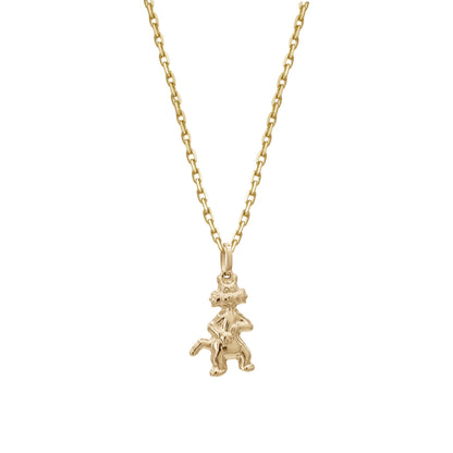 Cat Pendant | 18k Yellow Gold