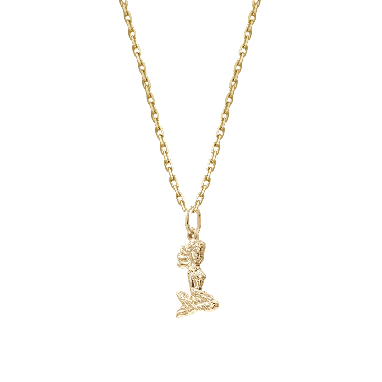 Mermaid Pendant | 18k Yellow Gold