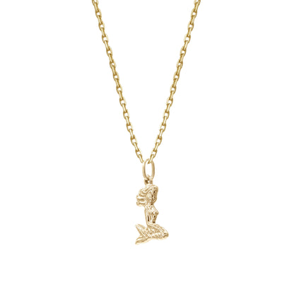 Mermaid Pendant | 18k Yellow Gold
