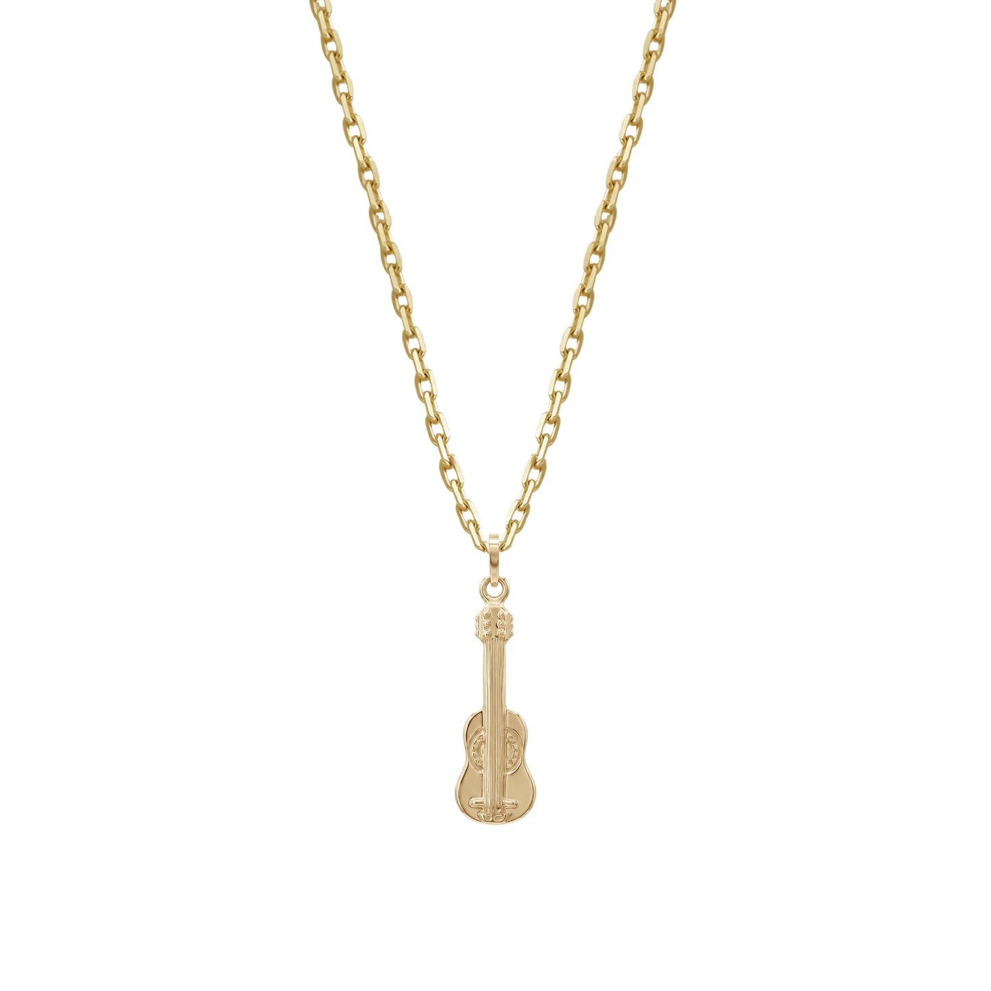 Guitar Pendant | 18k Yellow Gold