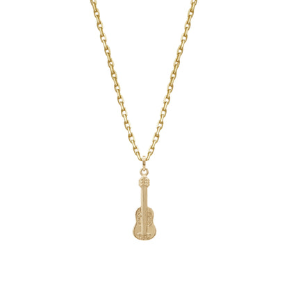 Guitar Pendant | 18k Yellow Gold