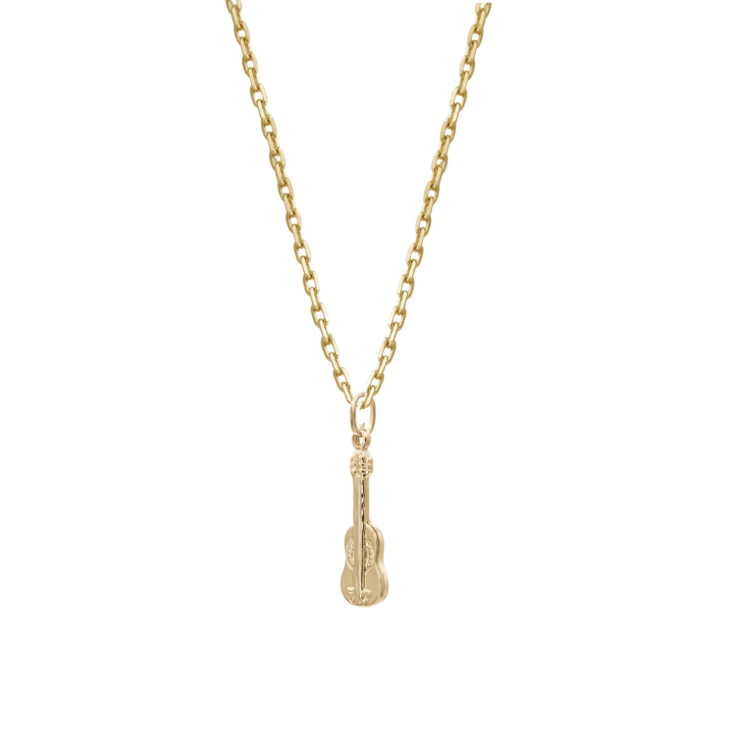 Guitar Pendant | 18k Yellow Gold
