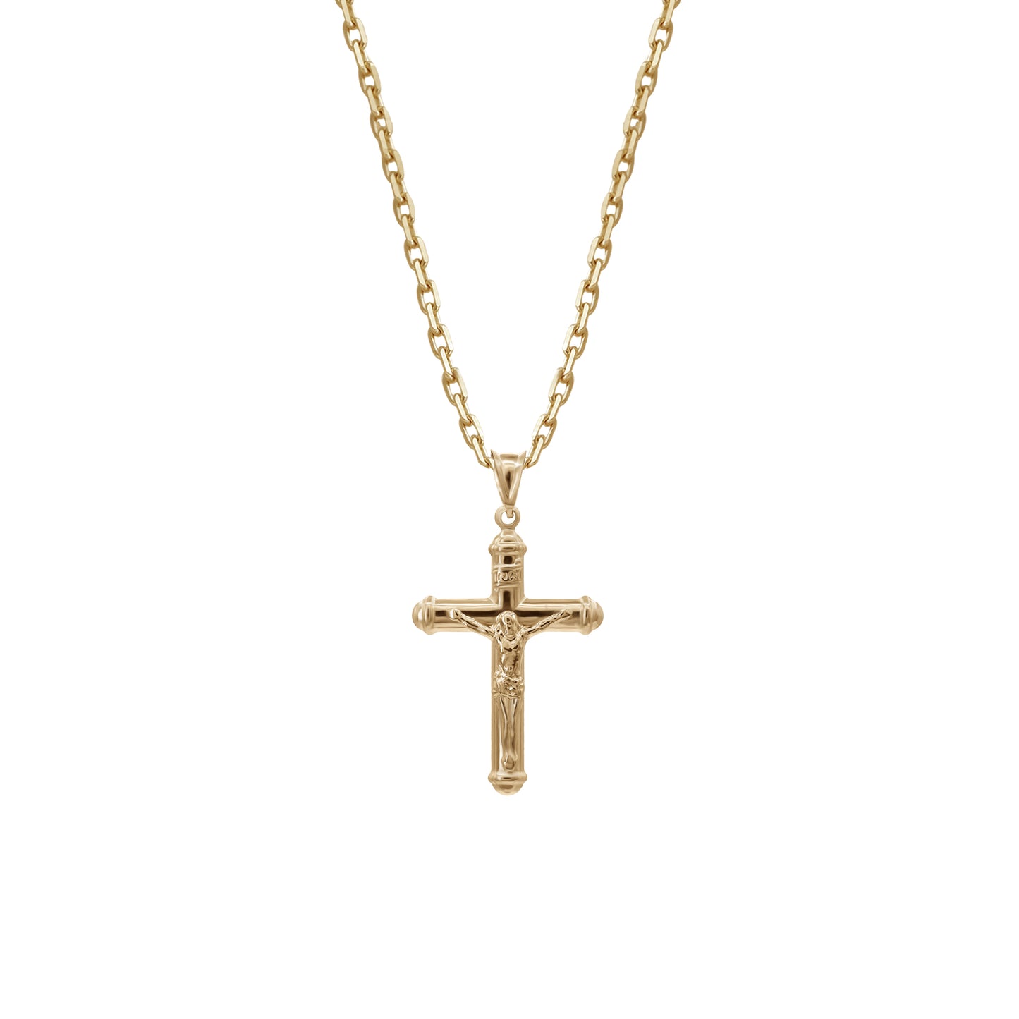 Classic Crucifix Pendant | 18k Yellow Gold