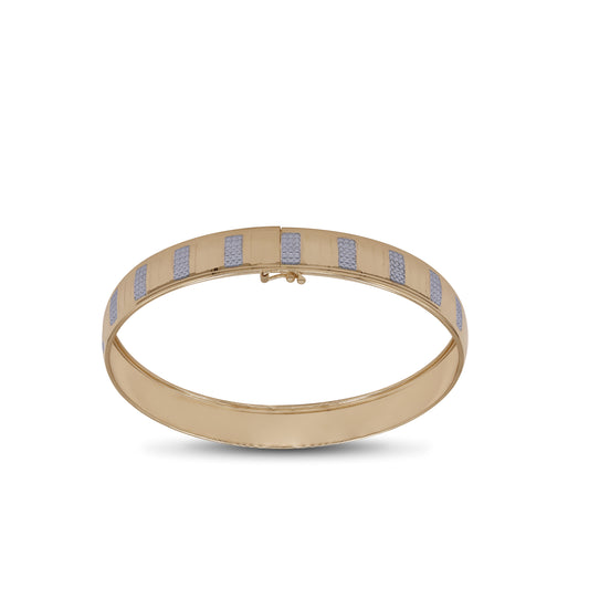 geometric-dual-tone-bangle-18k-yellow-white-gold