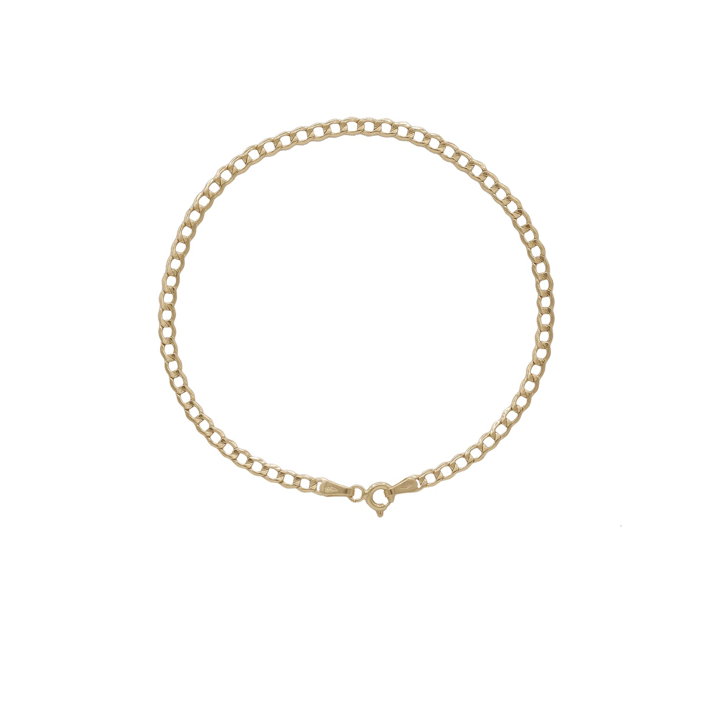 Classic Link Chain Bracelet – 18k Yellow Gold | Jamal Al Muhra
