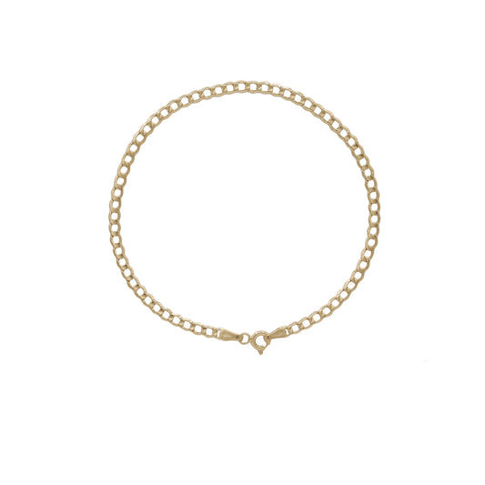 Classic Link Chain Bracelet – 18k Yellow Gold | Jamal Al Muhra
