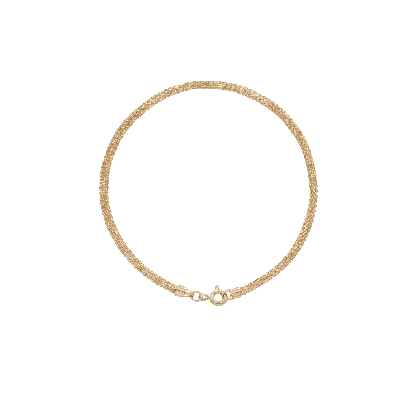 Braided Rope Bracelet – 18k Yellow Gold | Jamal Al Muhra