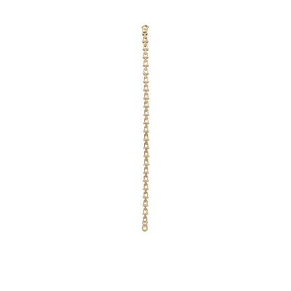 Geometric Ladder-Link Bracelet – 18k Yellow Gold | Jamal Al Muhra