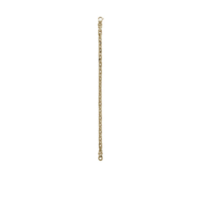 Box Link Chain Bracelet – 18k Yellow Gold | Jamal Al Muhra