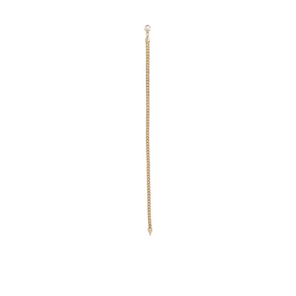 Slim Curb Chain Bracelet – 18k Yellow Gold | Jamal Al Muhra