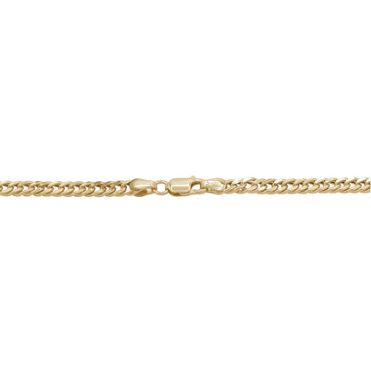 18k Gold Braided Chain 8.4g | Elegant Textured Necklace | Jamal Al Muhra