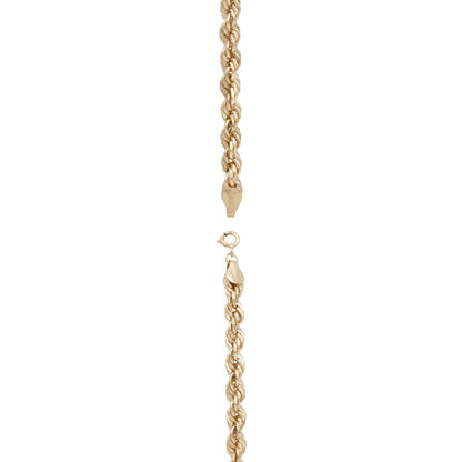 Elegant Rope Chain Bracelet – 18k Yellow Gold | Jamal Al Muhra