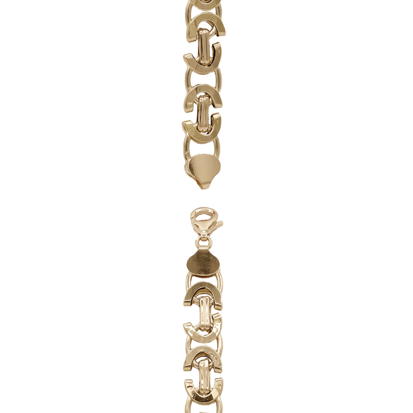 Bold Link Chain Bracelet – 18k Yellow Gold | Jamal Al Muhra