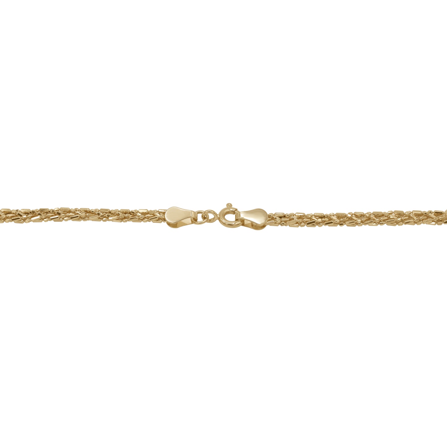 18k Gold Modern Link Chain 8g | Stylish Everyday Necklace | Jamal Al Muhra