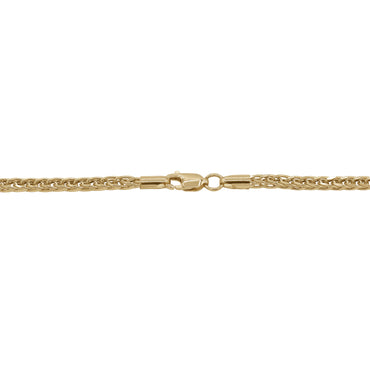 18k Gold Rope Chain | Elegant Daily Wear Chain | Jamal Al Muhra