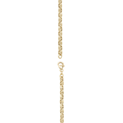 Rolo Chain Bracelet – 18k Yellow Gold | Jamal Al Muhra