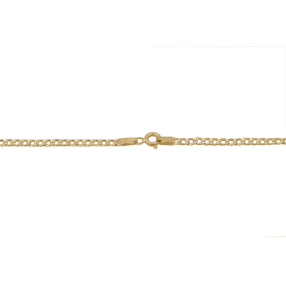 18k Gold Classic Rolo Chain Necklace | Versatile Unisex Design | Jamal Al Muhra
