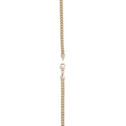 Slim Curb Chain Bracelet – 18k Yellow Gold | Jamal Al Muhra